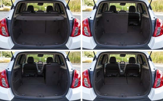 Opel Mokka Interior, Trunk